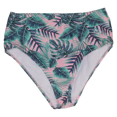 Bikini bottom (Pink, Green, Multicolored) from Wolf & Whistle Elastane, Polyester