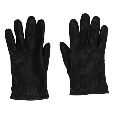 Leather gloves (Black) from AHF