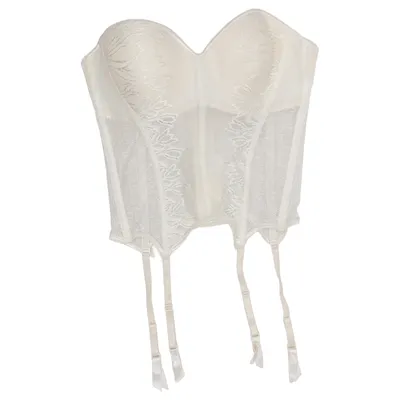 Bustier (White) from Di Lorenzo Elastane, Polyamide