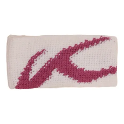 Pannband (Vit, Rosa) från Kjus Akryl, Polyester