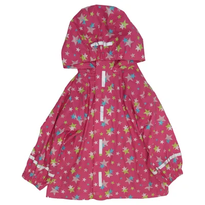 Rain jacket (Pink, Multicolored) from Playshoes Polyester