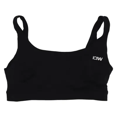 Sports bra (Black) from ICIW Elastane, Polyamide