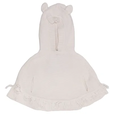 Poncho (Hvid) fra BabyGap Bomuld