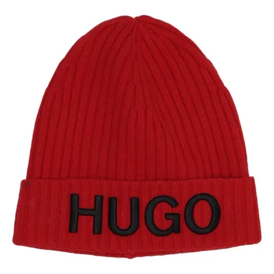 Beanie (Red) from Hugo Boss Wool