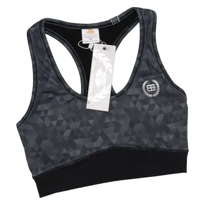 Brassière (Gris, Noir) de Body Engineers Coton, Élasthane, Polyamide, Polyester