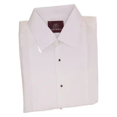Smokingskjorta (Vit) från Sartorial Bomull