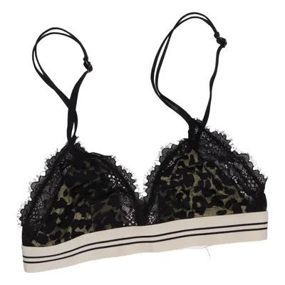 Bralette (Green) from Love Stories x H&M Polyamide, Elastane