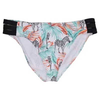 Bikini bottom (White, Multicolored) from ESPRIT Elastane, Polyamide