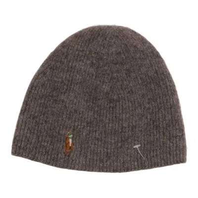 Beaniehue (Grå) fra Polo Ralph Lauren Merinould