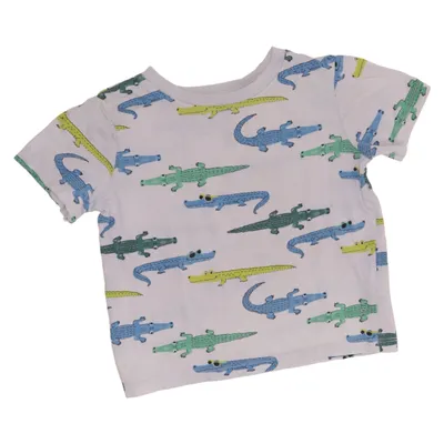 T-shirt (Wit, Meerkleurig) van Team Katoen