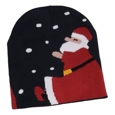 Beanie (Blue, Multicolored) from Brain Waves Acrylic