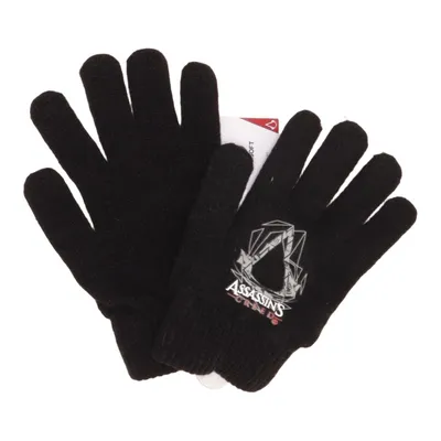 Gloves (Black) from Assassin's Creed Acrylic, Elastane, Polyester