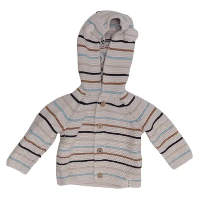 Cardigan (Beige, Blue, Brown) from Topomini Organic cotton