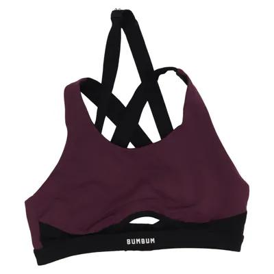 Sports-BH (Lilla, Sort) fra BumBum Elastan, Polyamid, Polyester