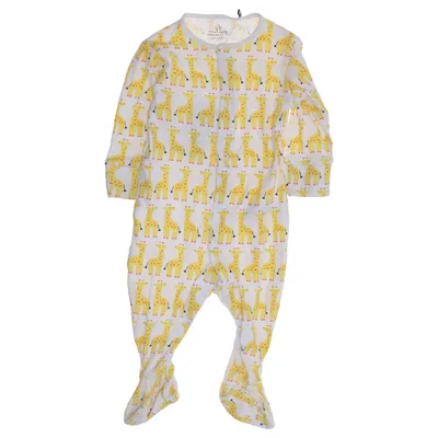 Sparkdräkt (Gul, Vit, Flerfärgad) från Next Baby Ekologisk bomull