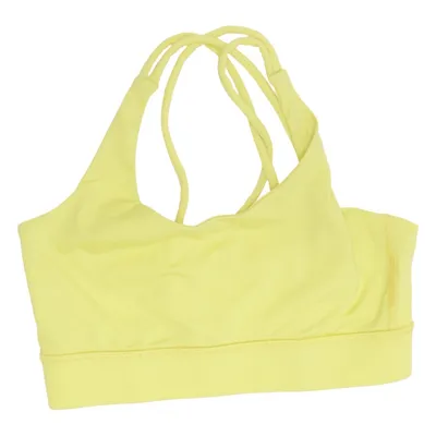 Sports bra (Yellow) from Hey Honey Elastane, Polyamide