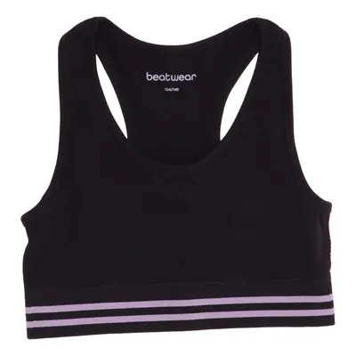 Sports bra (Black, Purple) from Beat Wear Elastane, Polyamide, Polyester