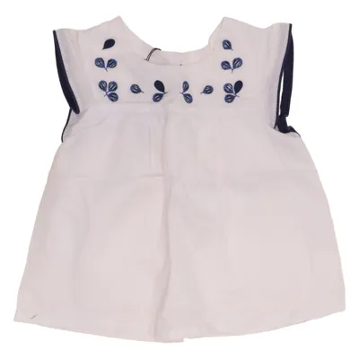 Kjole (Hvid, Blå) fra OshKosh B'gosh