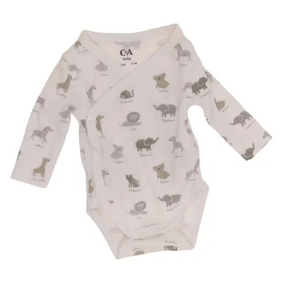 Body (Hvid, Flerfarvet) fra Baby C&A Bomuld