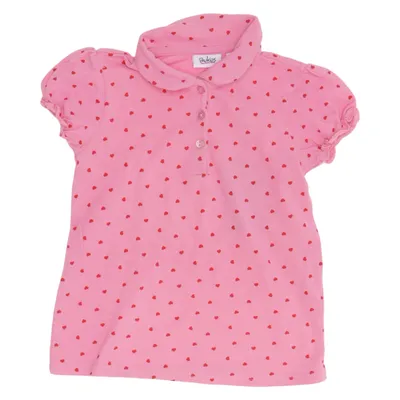 Pikétröja (Rosa, Röd) från BW Kids Bomull