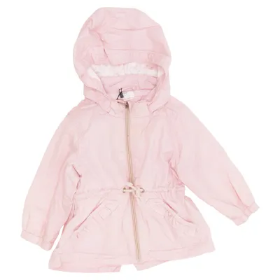 Jacket (Pink) from H&M Cotton, Polyester