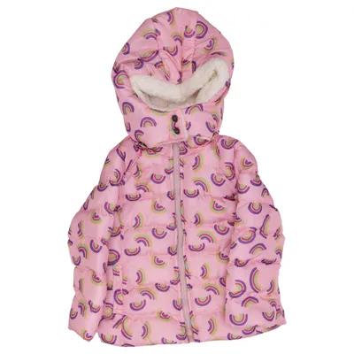 Veste d'hiver (Rose, Multicolore) de Lemon Beret Polyester