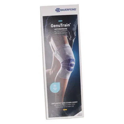 Knee support (Blue, White) from Bauerfeind