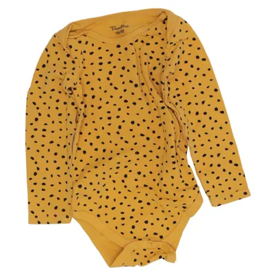 Body (Jaune) de Bambino Coton, Élasthane