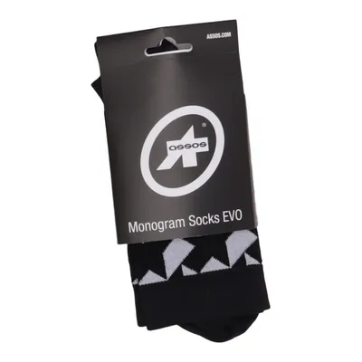 Chaussettes de sport (Monogram Socks Evo) de Assos Élasthane, Polyamide