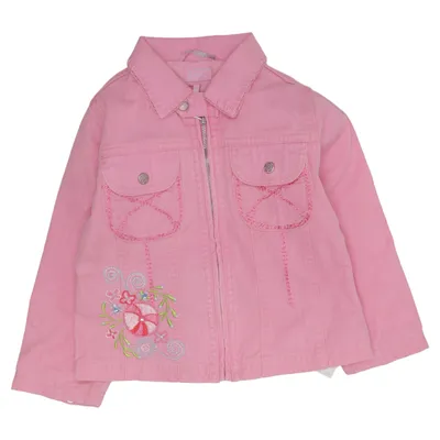 Jeansjacka (Rosa) från Pampolina Bomull