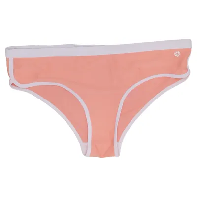 Bas de bikini (Rose, Gris) de Sophia Thiel Élasthane, Polyester