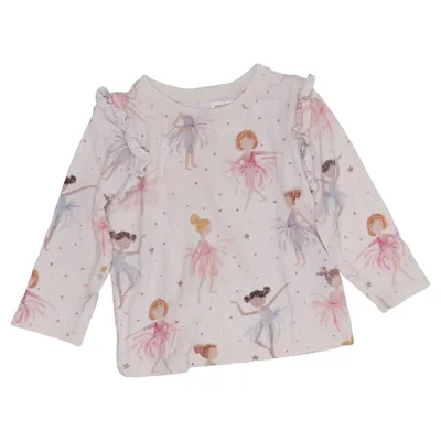 T-shirt à manches longues (Blanc, Multicolore) de Next Coton