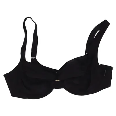 Bikini top (Black) from Rosa Faia Elastane, Polyamide
