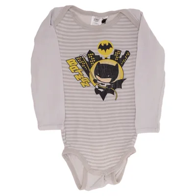 Romper (Grijs, Geel) van Justice League Organisch katoen