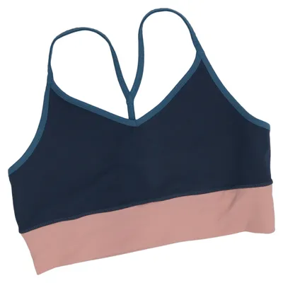 Sports-BH (Blå, Pink) fra Gaiam Elastan, Polyester