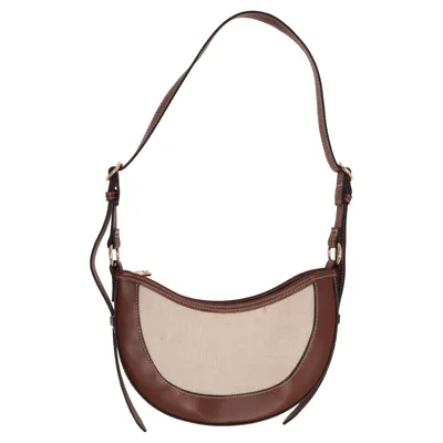 Schoudertas (Bruin, Beige) van H&M Katoen, Polyester, Polyurethaan