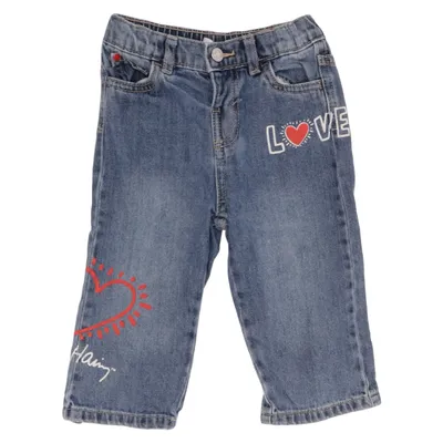Jeans (Blue) from Zara Keith Haring