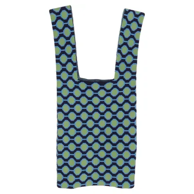 Canvas tas (Blauw, Groen) van Parfois