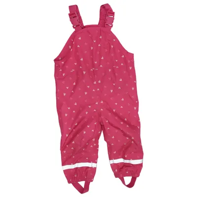 Rain pants (Pink) from Topomini Cotton, Polyester