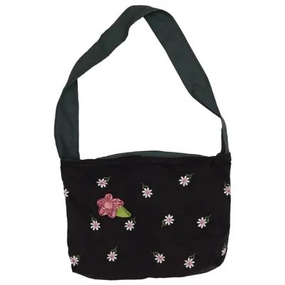 Sac à bandoulière (Noir, Vert) de Selfie