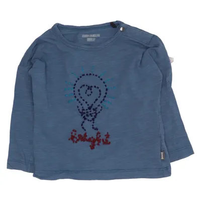 Long sleeve T-shirt (Blue) from Imps & Elfs Organic cotton