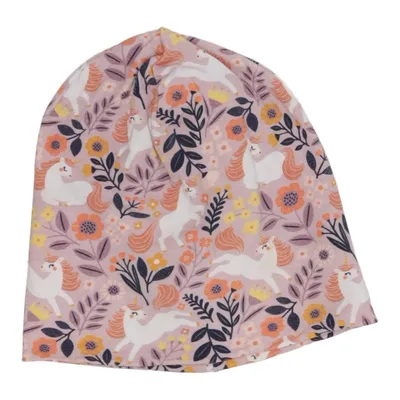 Beanie (Pink, Multicolored) from Alana Cotton, Elastane