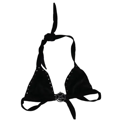 Bikiniöverdel (Svart) från Killstar Elastan, Polyamid, Polyester