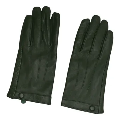 Leren handschoenen (Groen) Leer, Polyester