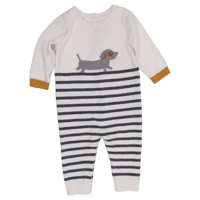 Rompers (White, Blue) from Jacadi