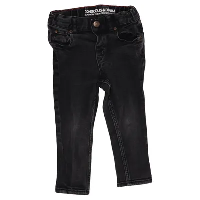 Jeans (Gray) from Conscious &Denim by H&M Cotton, Elastane