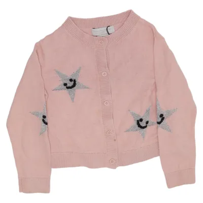 Cardigan (Roze) van Stella McCartney Kids Katoen, Polyester, Wol