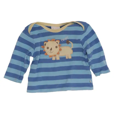 Langærmet t-shirt (Blå) fra Frugi