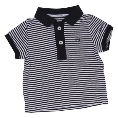 Polo shirt (Blue, White) from Gymp Cotton, Elastane