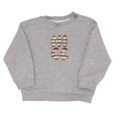 Sweatshirt (Gray) from Noppies Recycled cotton, Recycled polyester